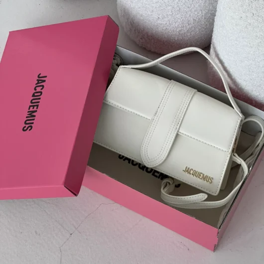 Сумка Jacquemus Le Grand Bambino білий