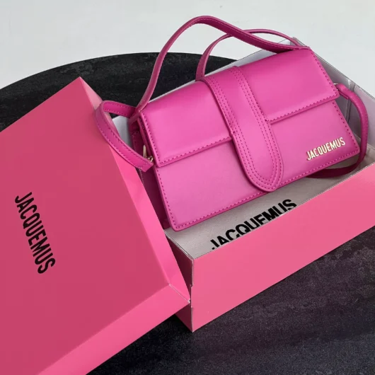 Сумка Jacquemus Le Grand Bambino малиновий