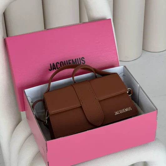 Сумка Jacquemus Le Grand Bambino коричневий