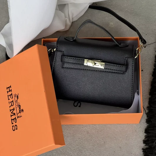 Сумка Hermes Kelly mini чорний