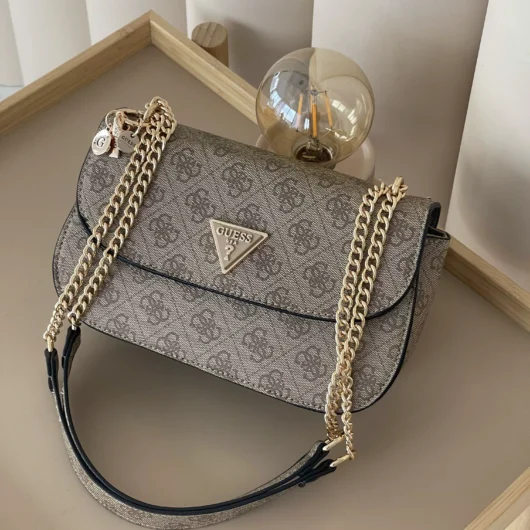 Guess кросс-боді ECO ELEMENTS бежевий
