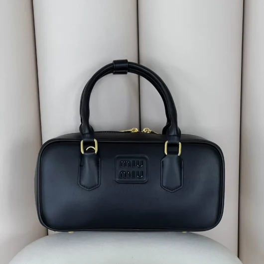 Сумка Miu Miu Arcadie Leather medium — Premium чорний