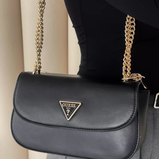 Guess кросс-боді ECO ELEMENTS чорний класичний