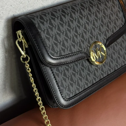Сумка Michael Kors Jessie Small Signature Crossbody Bag чорний