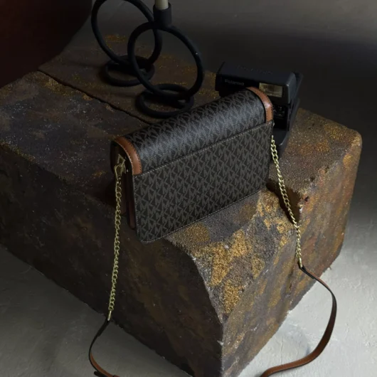 Сумка Michael Kors Jessie Small Signature Crossbody Bag коричневий