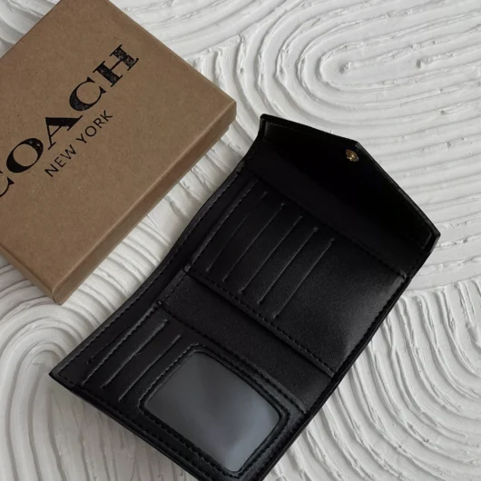Гаманець Coach маленький коричневий