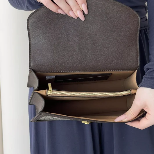Сумка Gucci Ophidia Web Small Top Handle Bag коричнево-сірий