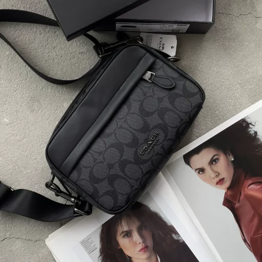 Сумка чоловіча COACH GRAHAM CROSSBODY чорний