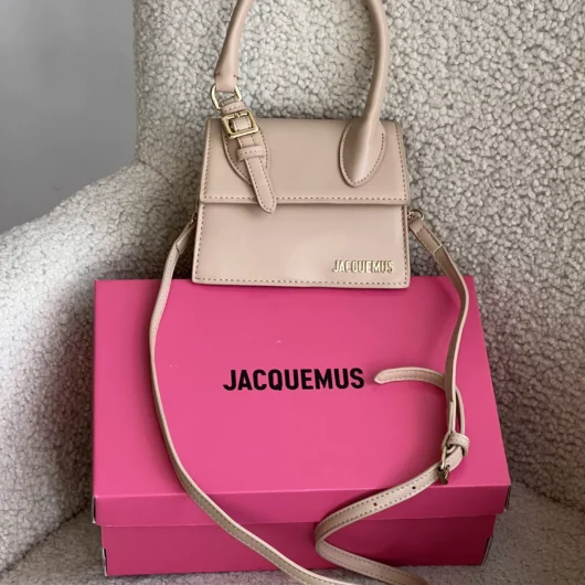 Сумка Jacquemus Le Chiquito Moyen Boucle Premium бежевий
