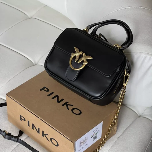 Сумка Pinko Love Mini Square Simply чорний