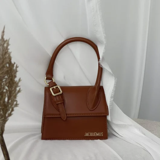 Сумка Jacquemus Le Chiquito Moyen Boucle Premium коричневий