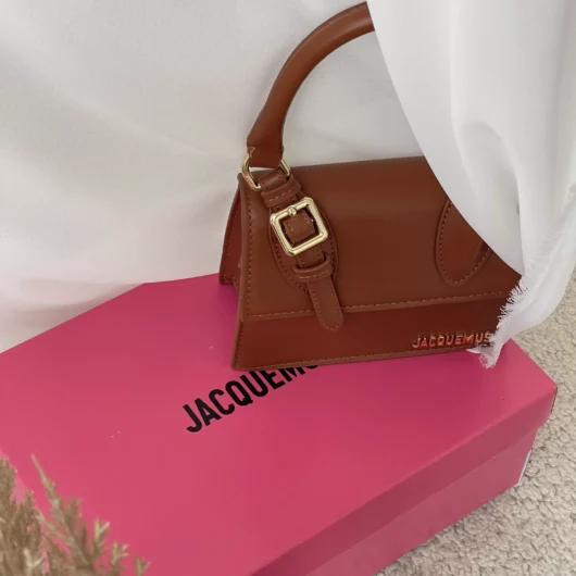 Сумка Jacquemus Le Chiquito Moyen Boucle Premium коричневий