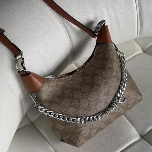 Сумка Coach  Juliet Shoulder Bag коричнево-бежевий