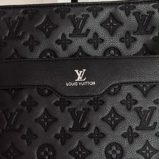 Сумка чоловіча месенджер через плече стеганий Louis Vuitton