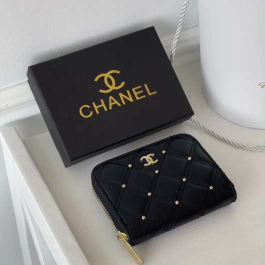 Гаманець Chanel mini чорний
