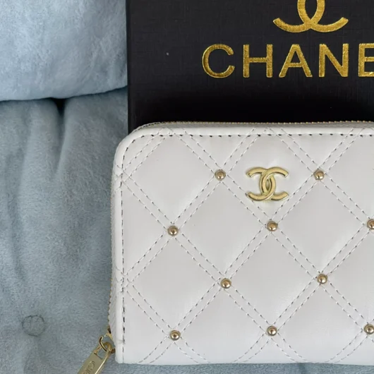 Гаманець Chanel mini білий