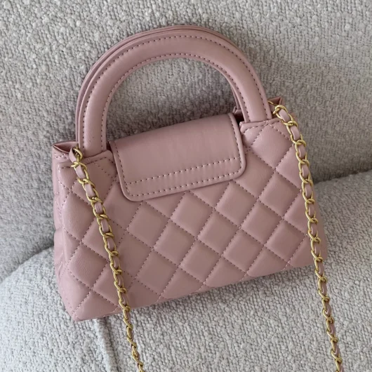 Сумка Chanel Kelly Bag пудровий (Premium)