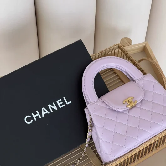 Сумка Chanel Kelly Bag лавандовий (Premium)
