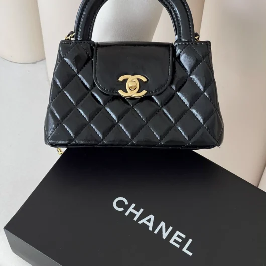 Сумка Chanel Kelly Bag чорний (Premium)
