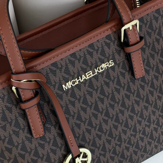 Сумка жіноча Michael Kors Jet Set Travel Extra-Small Top-zip Tote коричневий