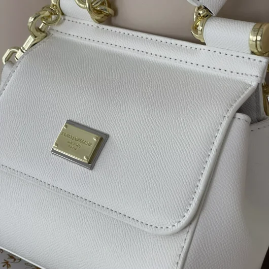 Сумка Dolce&Gabbana Sicily 18cm — Premium білий