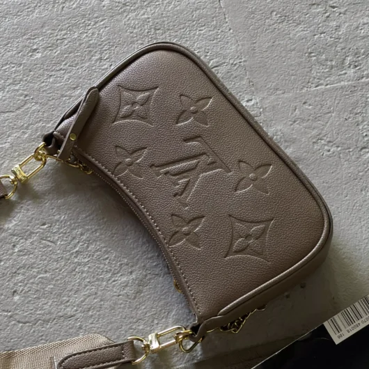 Сумка Louis Vuitton Bolsa Easy Pouch On Strap бежевий