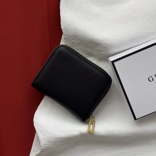 Гаманець Guess Dagan 4G logo чорний класичний
