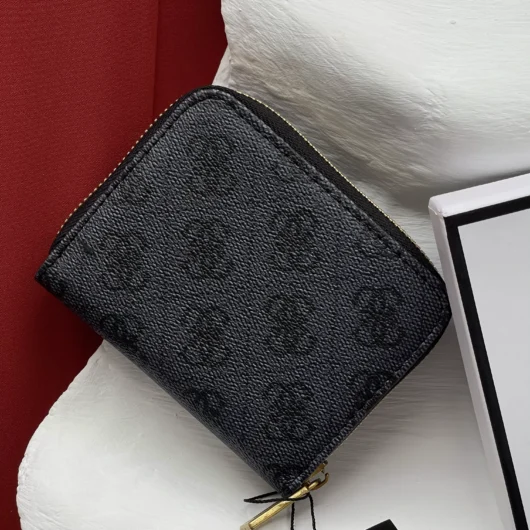 Гаманець Guess Dagan 4G logo чорний