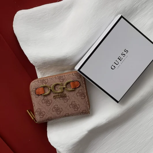 Гаманець Guess Dagan 4G logo помаранчевий