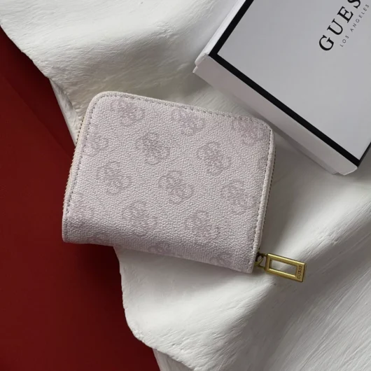 Гаманець Guess Dagan 4G logo пудровий