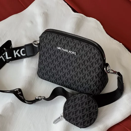 Сумка Michael Kors крос боді через плече 2в1 чорний
