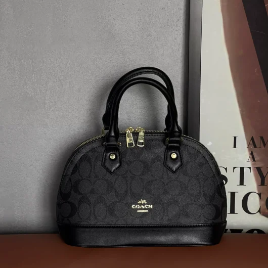 Сумка Coach Mini Sierra Satchel чорний