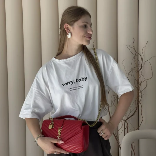 Сумка Saint Laurent College Medium In Quilted червоний