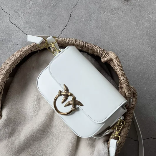 Сумка Love Box Bag Pinko білий