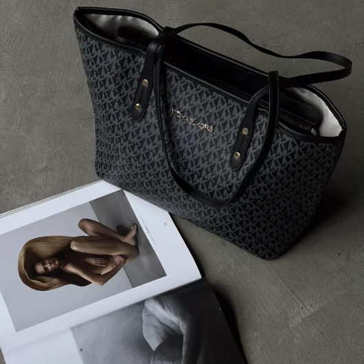 Сумка Michael Kors шопер чорний