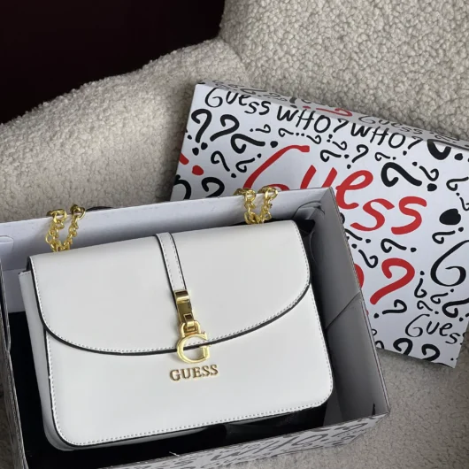 Сумка Guess G James Logo білий