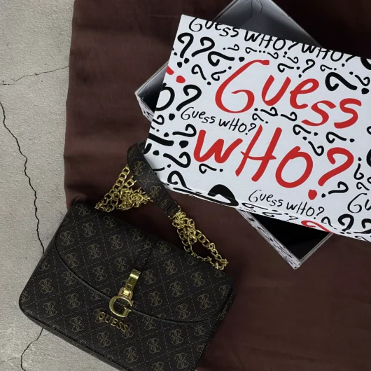 Сумка Guess G James Logo коричневий