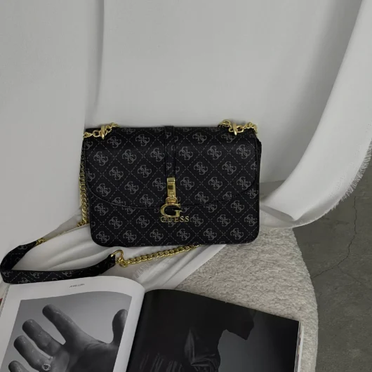 Сумка Guess G James Logo чорний