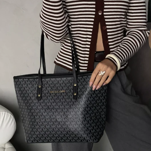 Сумка Michael Kors шопер чорний