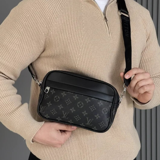 Чоловіча сумка кросс боді Graham Crossbody Louis Vuitton чорний