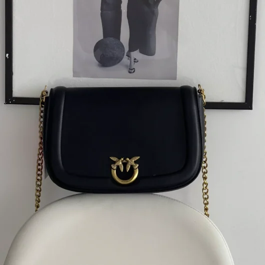 Сумка Pinko Love Round Click Classic чорний