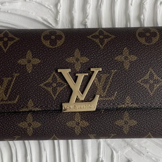 Гаманець Louis Vuitton подвійний коричневий