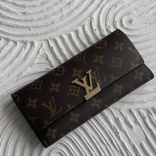 Гаманець Louis Vuitton подвійний коричневий