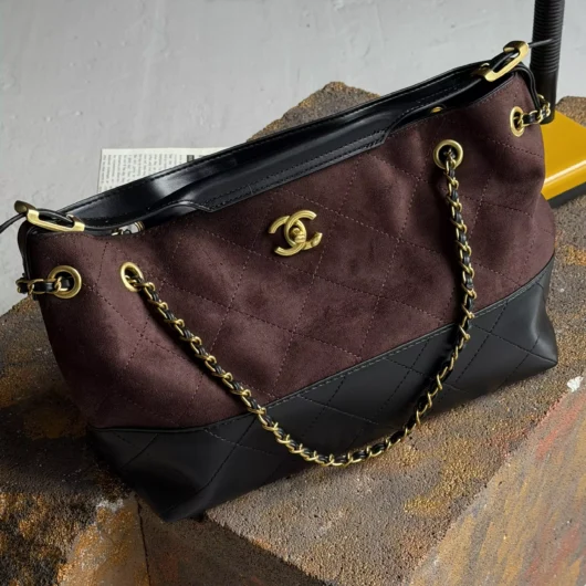 Сумка Chanel Metiers D’art Bag шоколадний