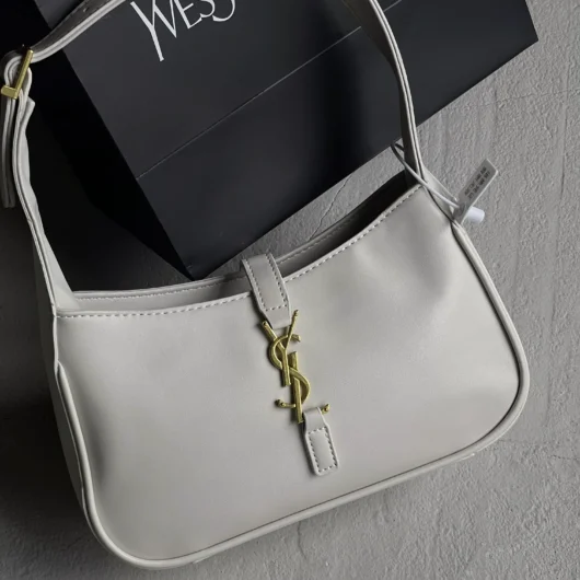 Сумка Yves Saint-Laurent Hobo Le 5 À 7 молочний