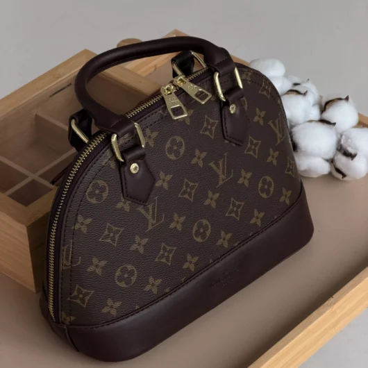 Сумка Louis Vuitton Alma BB коричневий