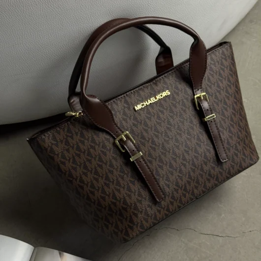 Сумка жіноча Michael Kors Moore small tote bag коричневий