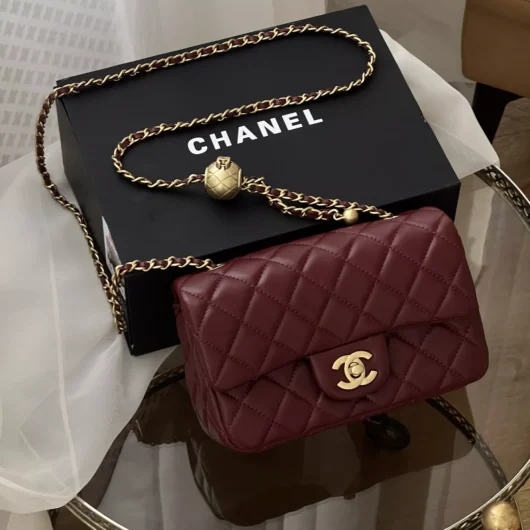 Сумка жіноча Classic 1.55 Small Single Flap бордовий