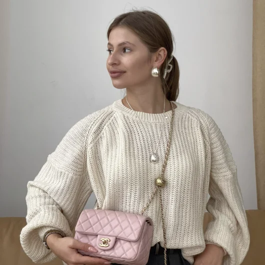 Сумка жіноча Classic 1.55 Small Single Flap рожевий