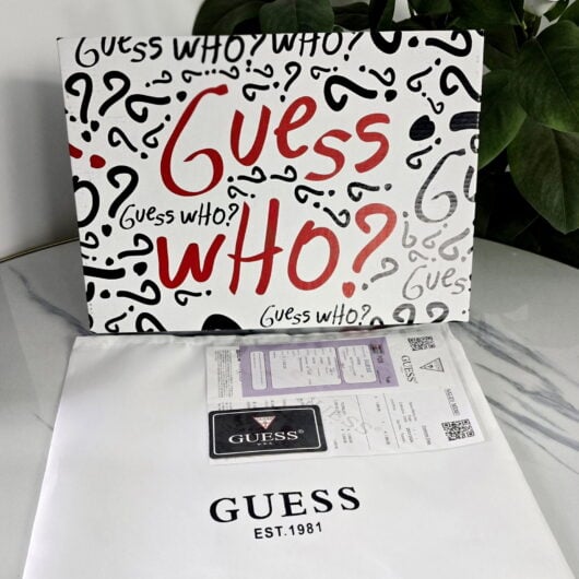Коробка+пильник+документи маленький Guess WHO